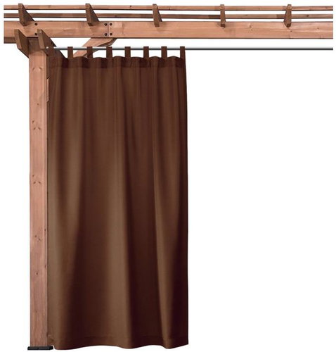 MyBestHome Santiago brown 155 × 220 cm, 1 piece - Drape - Main image