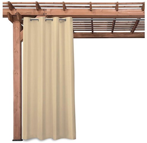 MyBestHome Montana light beige 155 × 220 cm, 1 piece - Drape - Main image
