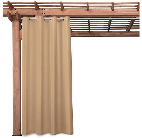 MyBestHome Montana beige 155 × 220 cm, 1 piece - Drape - Main image