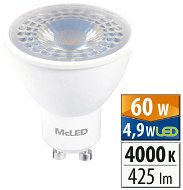 McLED LED GU10, 4,9W, 4000K, 425lm - LED Bulb