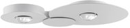 Lodes Bugia Double LED Suspended ceiling luminaire 2 × 15 W, 52,5 cm, white, dimmable - Ceiling Light