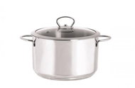 Metalac, Pot with glass lid 24 cm, 6 l, KULINARIA - Pot