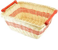 DOMMIO Košík ratanový přírodní/oranž 28 × 18 cm - Bread Basket