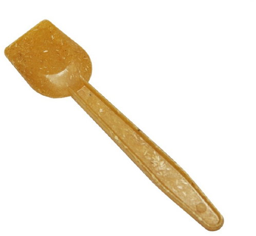 ideal pack® Ice cream scoop wood/plastic composite 9,5 cm - 500pcs - Spoon - Main image