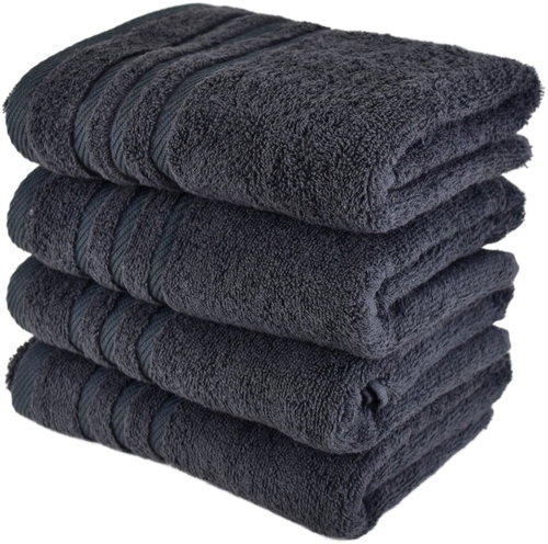 DOMMIO Market Set of terry towels 50 × 90 cm, 4 pcs grey - Towel Set - Main image