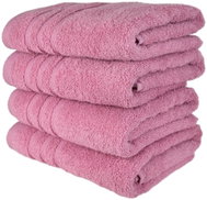 DOMMIO Market Set of terry towels 50 × 90 cm 4 pcs pink - Towel Set