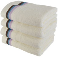 DOMMIO Italy Set of terry towels 50 × 90 cm 4 pcs cream - Towel Set