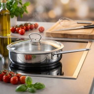 Metalac, Pan with glass lid 24 cm, 2,4 l, KULINARIA - Pan