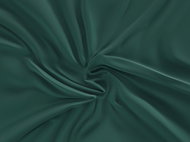 Kvalitex Satin sheet Luxury Collection 140 × 200 cm dark green Mattress height up to 22 cm - Bedsheet