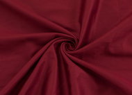 Kvalitex Satin sheet Luxury Collection 90 × 200 cm burgundy Mattress height up to 22 cm - Bedsheet