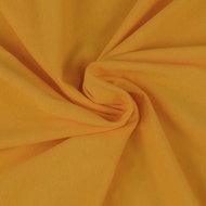 Kvalitex Jersey sheet deep yellow 160 × 200 cm - Bedsheet