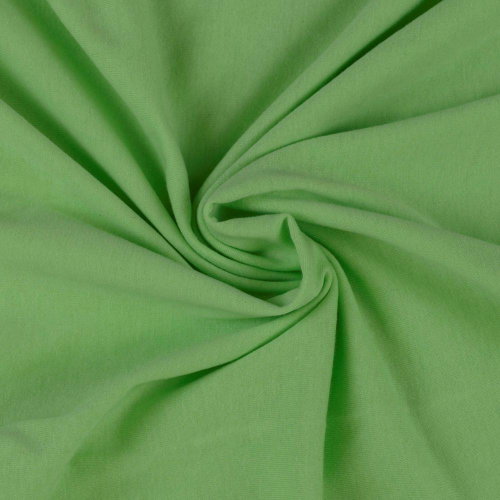 Kvalitex Jersey sheet light green 90 × 200 cm - Bedsheet - Main image