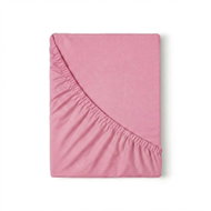 Kvalitex Jersey sheet light pink 90 × 200 cm - Bedsheet