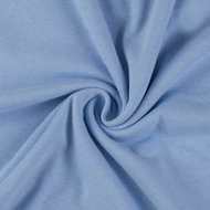 Kvalitex Jersey sheet light blue 90 × 200 cm - Bedsheet