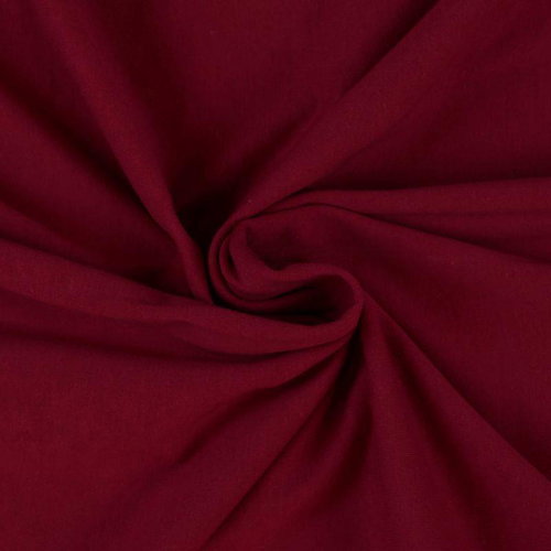 Kvalitex Jersey sheet with lycra 160 × 200 cm burgundy - Bedsheet - Main image