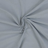 Kvalitex Jersey sheet with lycra single bed 90 × 200 cm light grey - Bedsheet