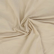 Kvalitex Jersey sheet with lycra 140 × 200 cm light beige - Bedsheet