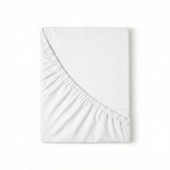 Kvalitex Jersey sheet with lycra single bed 90 × 200 cm white - Bedsheet