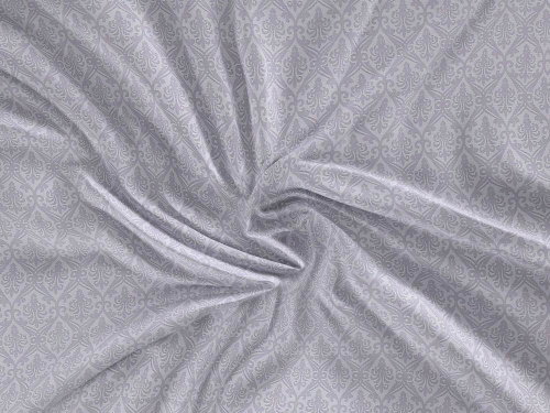 Kvalitex Satin sheet Luxury Collection 200 × 200 cm Orient grey - Bedsheet - Main image