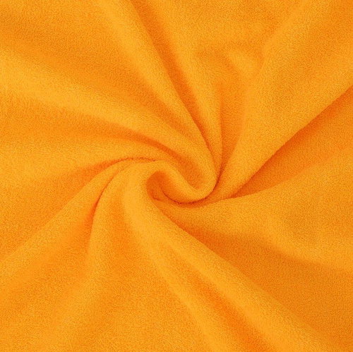 Kvalitex Terry sheet 160 × 200 cm deep yellow - Bedsheet - Main image