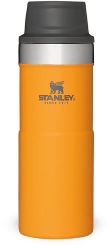 Stanley Classic series one-hand thermo mug 350 ml Saffron yellow orange - Thermal Mug - Main image