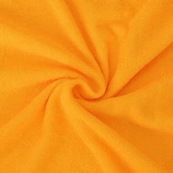 Kvalitex Terry sheet 140 × 200 cm deep yellow - Bedsheet