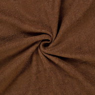 Kvalitex Terry sheet 140 × 200 cm dark brown - Bedsheet