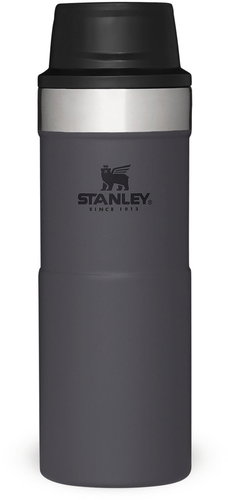 Stanley Classic series one-hand thermo mug 350 ml Charcoal black - Thermal Mug - Main image