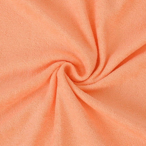 Kvalitex Terry bed sheet salmon 100 × 200 cm - Bedsheet - Main image