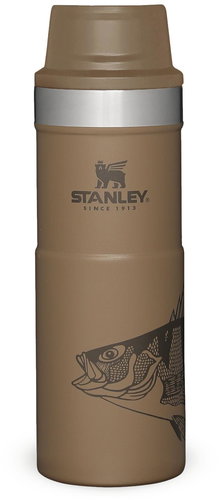 Stanley Classic series one-hand thermo mug 470 ml Tan Peter Perch fish - Thermal Mug - Main image