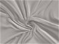 Kvalitex Saténové prostěradlo Luxury Collection 180 × 200 cm světle šedé Výška matrace do 15 cm - Prostěradlo