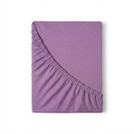 Kvalitex Satin sheet Luxury Collection 220 × 200 cm purple - Bedsheet