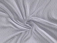 Kvalitex Satin sheet Luxury Collection 90 × 200 cm Orient grey - Bedsheet