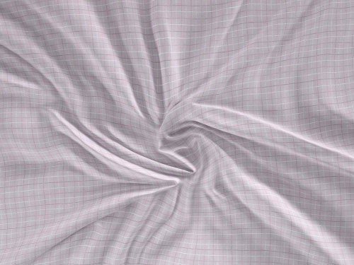 Kvalitex Satin sheet Luxury Collection 80 × 200 cm Káro purple - Bedsheet - Main image