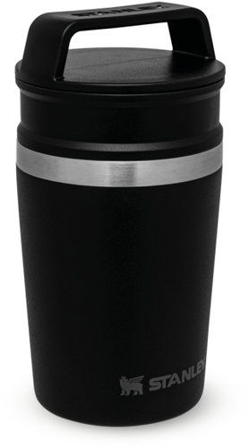 Stanley Adventure series vacuum mug Duo cap 236 ml black mat v2 - Thermal Mug - Main image