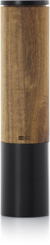 AdHoc Electric pepper or salt grinder eMill, CeraCut, steel, wood, black 22 cm - Spice Grinder - Main image