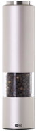 AdHoc Electric pepper or salt grinder eMill, CeraCut, plastic steel acrylic grey light 21,5 cm - Spice Grinder