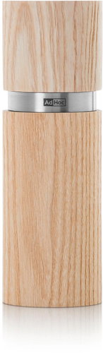 AdHoc Pepper or salt grinder Textura, CeraCut, ash wood, natural 15 cm - Spice Grinder - Main image