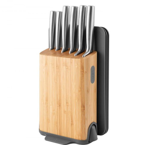 BERGHOFF Set of knives in stand with sharpener 11 pcs leo - Knife Set - Main image