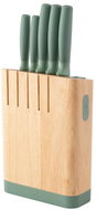 BERGHOFF Set of knives in stand with sharpener 6 pcs leo forest - Knife Set