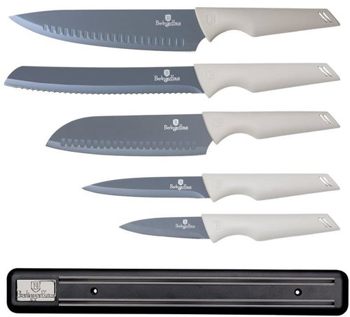 BERLINGERHAUS Set of knives with magnetic holder 6 pcs Aspen Collection - Knife Set - Main image