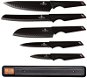 Sada nožů BERLINGERHAUS Sada nožů s magnetickým držákem 6 ks Black Rose Collection - Sada nožů