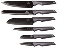 BERLINGERHAUS Sada nožů s nepřilnavým povrchem 6 ks Carbon Pro Edition - Sada nožů