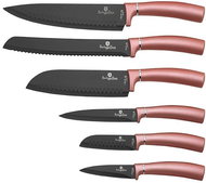 BERLINGERHAUS Non-stick knife set 6 pcs I-Rose Edition - Knife Set
