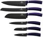 BERLINGERHAUS Sada nožů s nepřilnavým povrchem 6 ks Purple Metallic Line - Sada nožů
