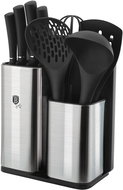 BERLINGERHAUS Knife set in stand + kitchen utensils and cutting board set 13 pcs - Knife Set