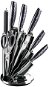 BERLINGERHAUS Sada nožů ve stojanu 8 ks Carbon PRO Line Blacksmith - Sada nožů