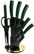 BERLINGERHAUS Set of knives in stand 8 pcs Emerald Collection - Knife Set