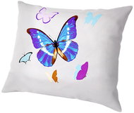 TEXTILOMANIE Pillowcase Blue butterfly 40 × 50 cm - Pillowcase