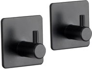 Wenko Set of 2 wall hooks Ureo, black - Hooks